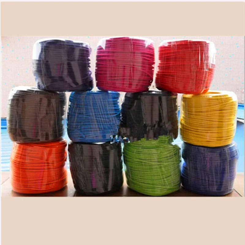 10 м круглый текстильный Электрический провод цветной плетеный тканевый кабель