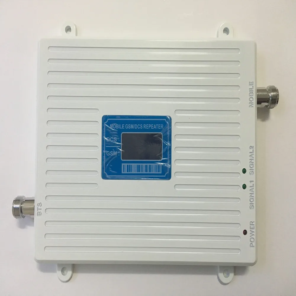 Полный комплект белый 4G DCS 1800MHz 2G GSM 900 Mhz усилитель сигнала мобильного телефона 1800