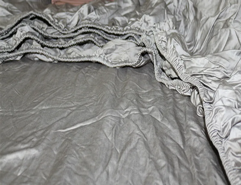 Silvery gray Бамбуковое волокно бактерицидные экологически чистые Белый Серый светло голубой цвет плоские установлены простыни наволочка 4 шт. комплект по индивидуальному заказу - Цвет: Silvery gray