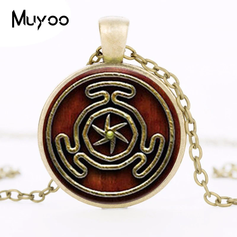 Ожерелье из стекла с кабошонами HZ1|wheel necklace|glass cabochon necklacecabochon necklace |
