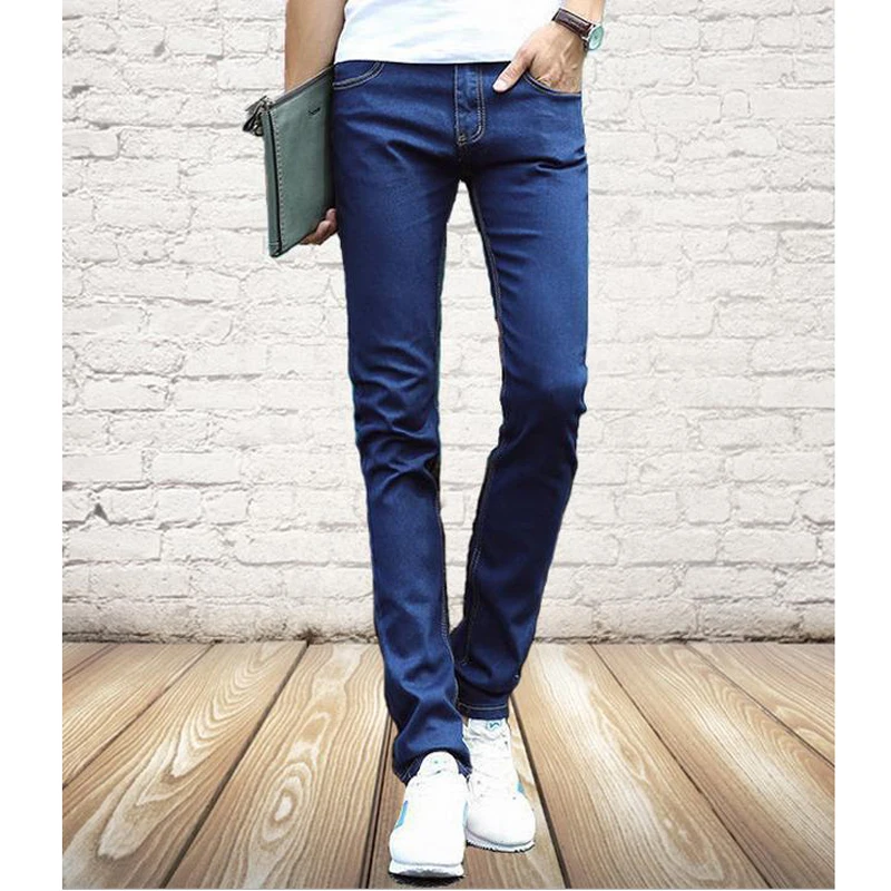 Мода 2020 сезон: весна лето Повседневная Slim Fit белый/черного/голубого цвета высокая