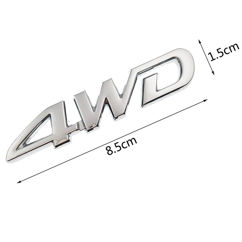4WD металлический Стикеры 3D хром эмблема 4X4 переводная картинка автомобильный Стайлинг для Honda Civic CRV соглашение Защитные чехлы для сидений, сшитые специально для Suzuki Grand Vitara Swift SX4 Стикеры