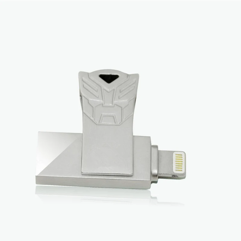 Металлический USB флеш накопитель портативная карта памяти подарок u диск OTG для