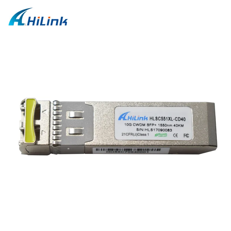 Free Shipping by Post! 10G 40km 1470NM-1610NM Duplex LC Connector CWDM SFP+ DOM Function | Fiber Optic Equipment