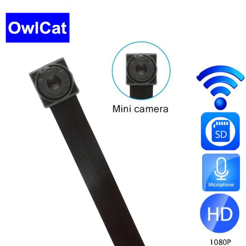 OwlCat WIFI 1080p HD Mini Camera DVR DIY Module IP Cam Motion P2P Audio Digital Video Recorder Security Camcorder | Безопасность и