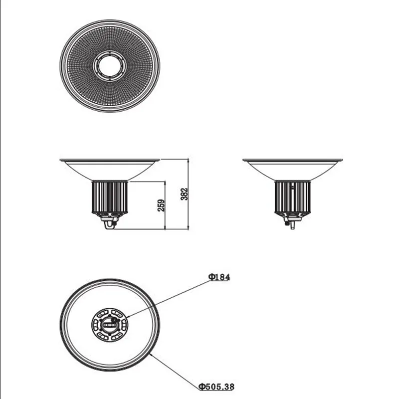 80 Вт Переборки Света Широко Используются В Завод И Склад | Лампы и освещение