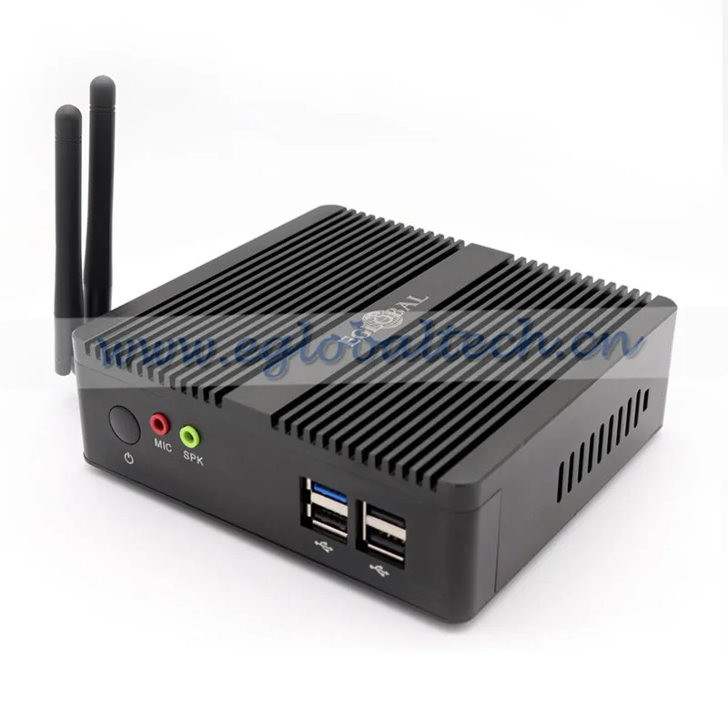 Eglobal Мини ПК четырехъядерный Celeron J1900 2 LAN маршрутизатор брандмауэр