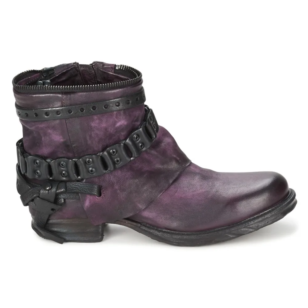 Zapatos Mujer/байкерские сапоги в западном стиле ковбойские из натуральной кожи с