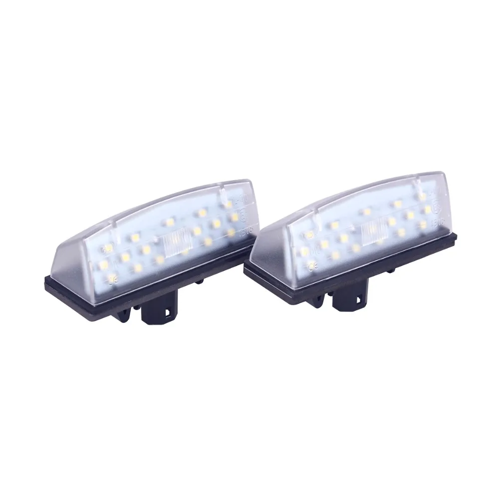 Автомобильный светодиодный ксеноновый белый 18SMD номерной знак для Prius Matrix Venza Lexus