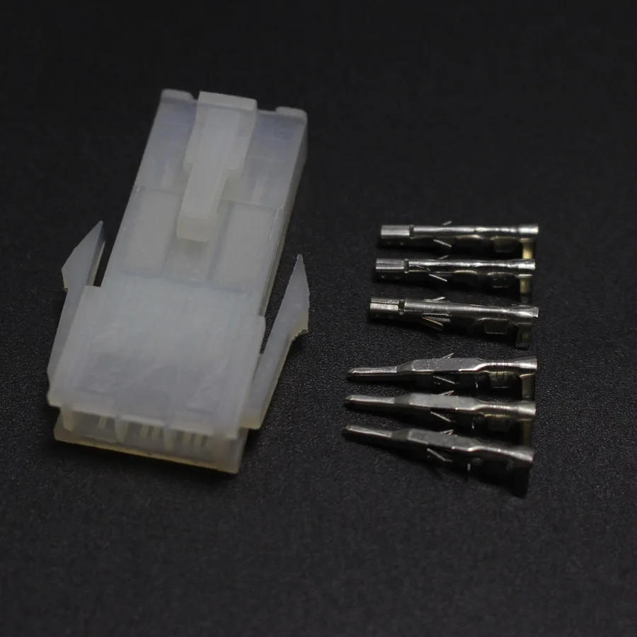 10 комплектов 5557 / 5559 3P автомобильный жгут проводов соединитель 4 2 мм 3 контактный