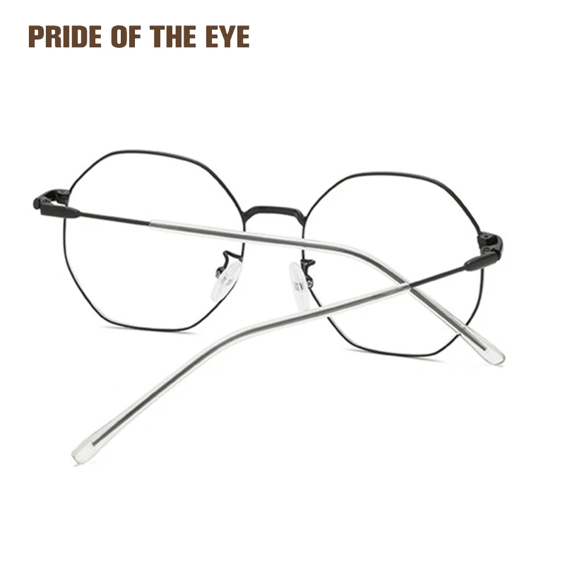 Unique Artistic Fashion Retro Geometry Type Anti Blue Ray Glasses for Men Women Computer User Radiation Polygonous | Аксессуары для