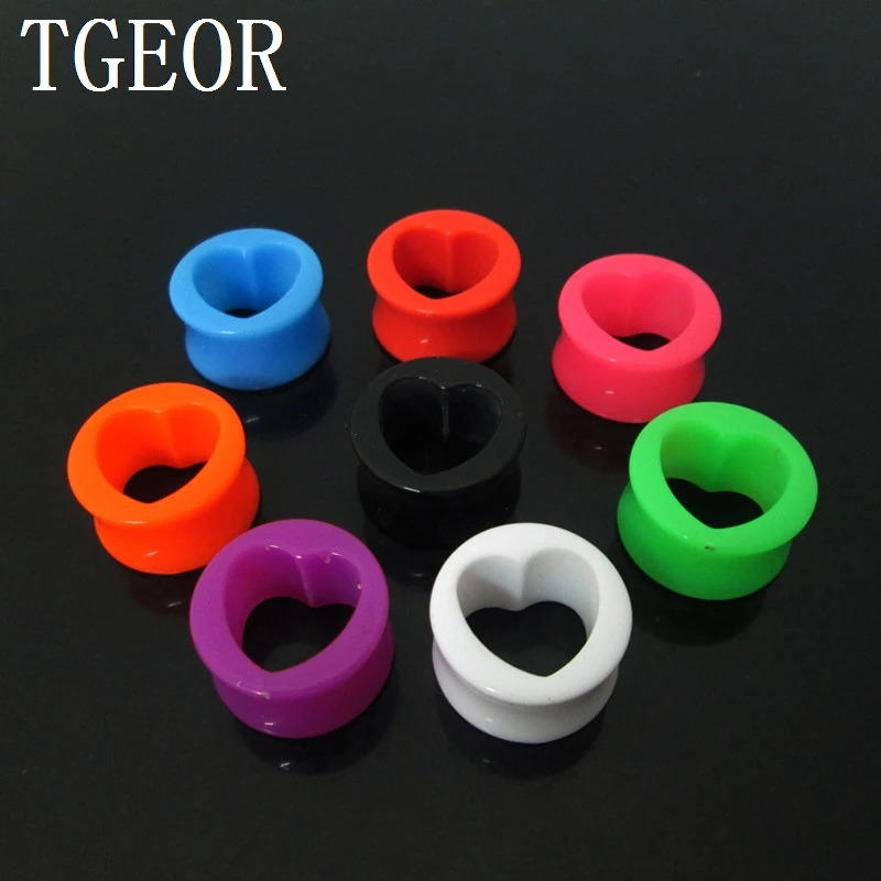 Серьги-расширители для ушей акриловые 6 размеров лазерная резка 1 пара | Украшения