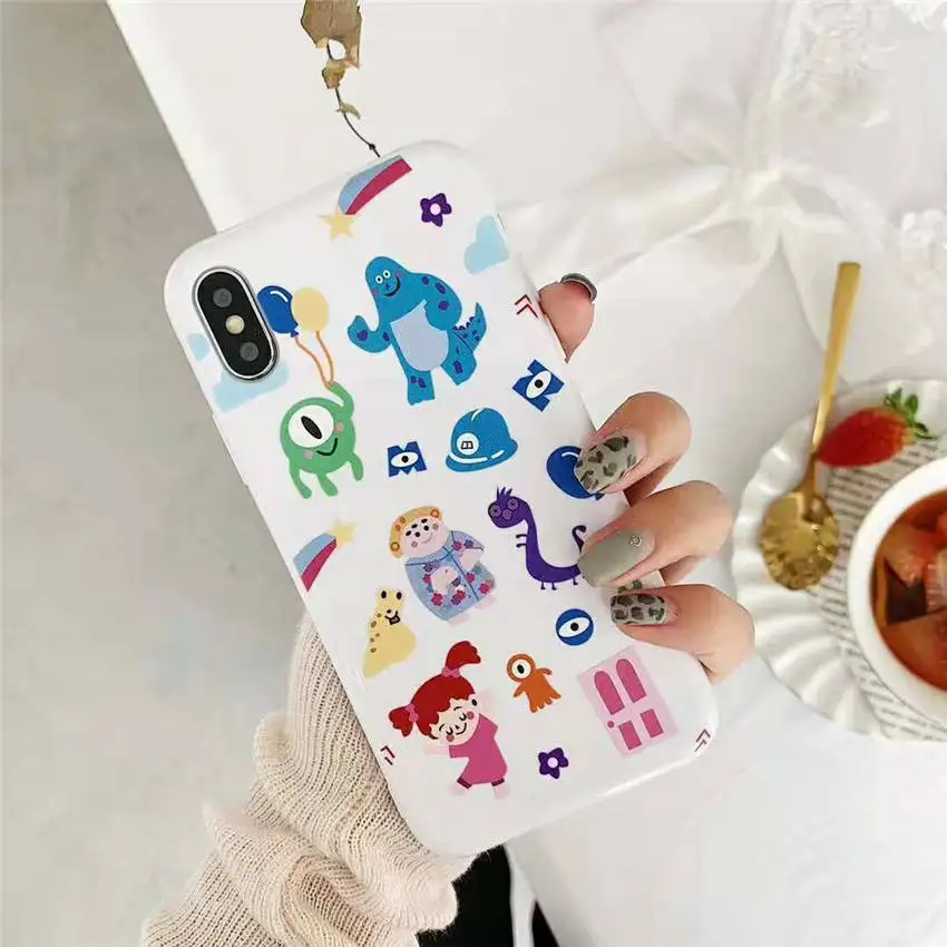 Monsters University Sullivan Doll Toy Story Buzz Woody Candy TPU Phone Cases Covers For iPhone XR XS MAX 6s 7 8 Plus Capa Fundas |