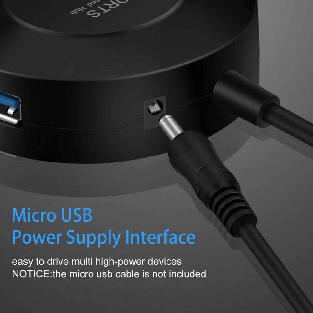 Высокая Скорость 4 Порты USB 3 0 2 0/Typc C Hub 1 USB3.0 концентратор разделитель для huawei Matebook