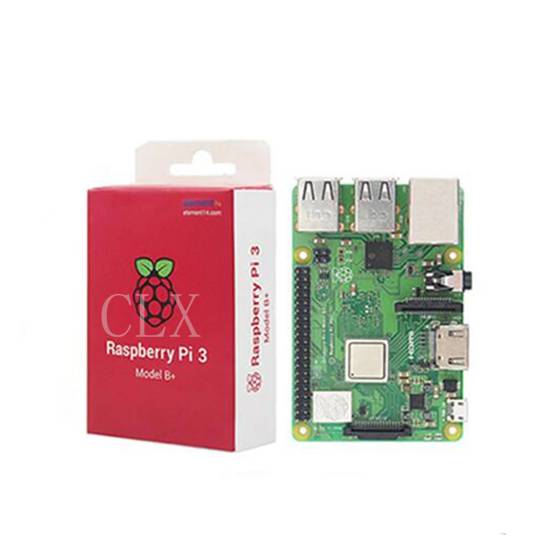Оригинальный Raspberry Pi 3 Model B + (заглушка) Встроенный Broadcom 1 4 ГГц quad-core 64-разрядный