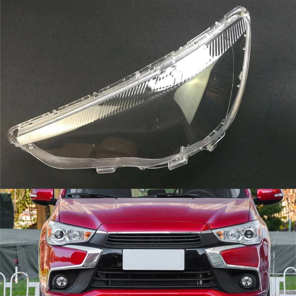 Для Mitsubishi ASX прозрачный автомобильный налобный фонарь с прозрачными линзами
