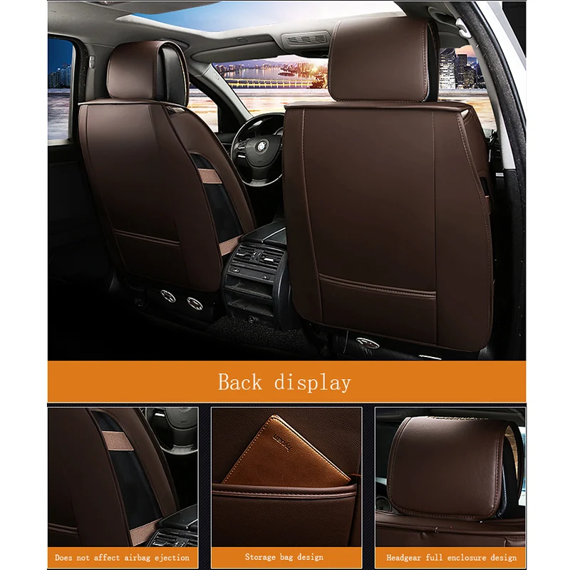 Универсальный кожаный чехол WLMWL для автомобильного сиденья Lexus все модели nx lx470