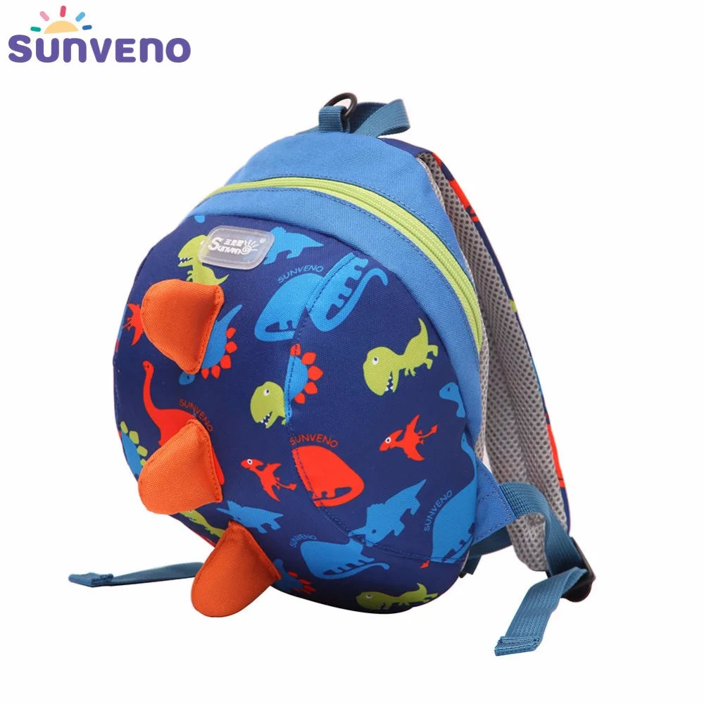 Sunveno милый мультфильм одежда для малышей Жгут Рюкзак поводок безопасности Anti-потерянный рюкзак ремень Уокер динозавр рюкзак