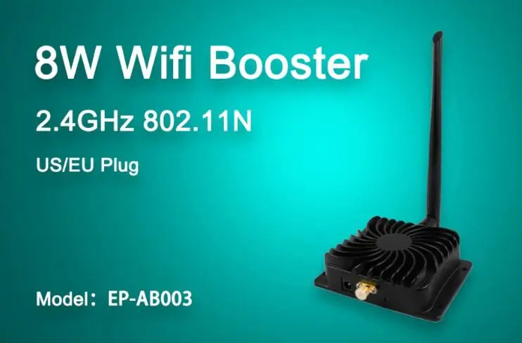 IEEE 802.11b/g/n 8W 2,4 GHz WIFi усилитель сигнала ретранслятор широкополосные усилители беспроводной удлинитель диапазона маршрутизатора беспроводной адаптер