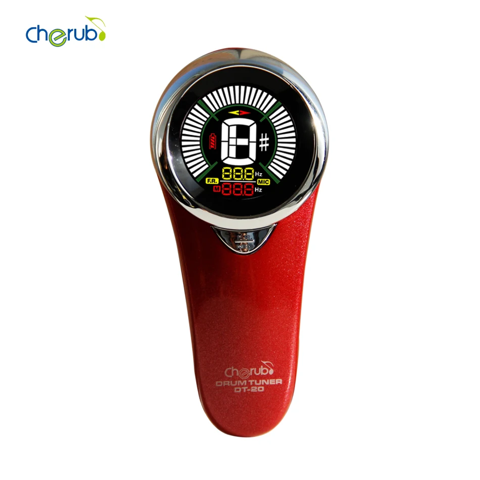 

Cherub DT-20 Infrared Drum Tuner dual infrared mode and mic mode appearance powerful algorithm