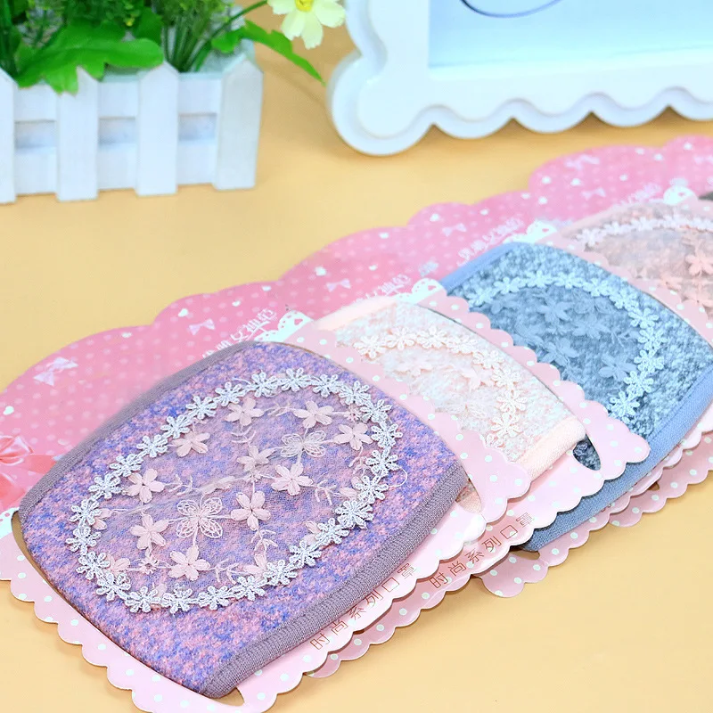 Корейская версия новинка зимние ms. кружева маски 9.9 десять долларового магазина