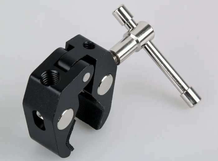 Зажим с шаровой головкой магический фрикционный кронштейн крепление Супер Краб