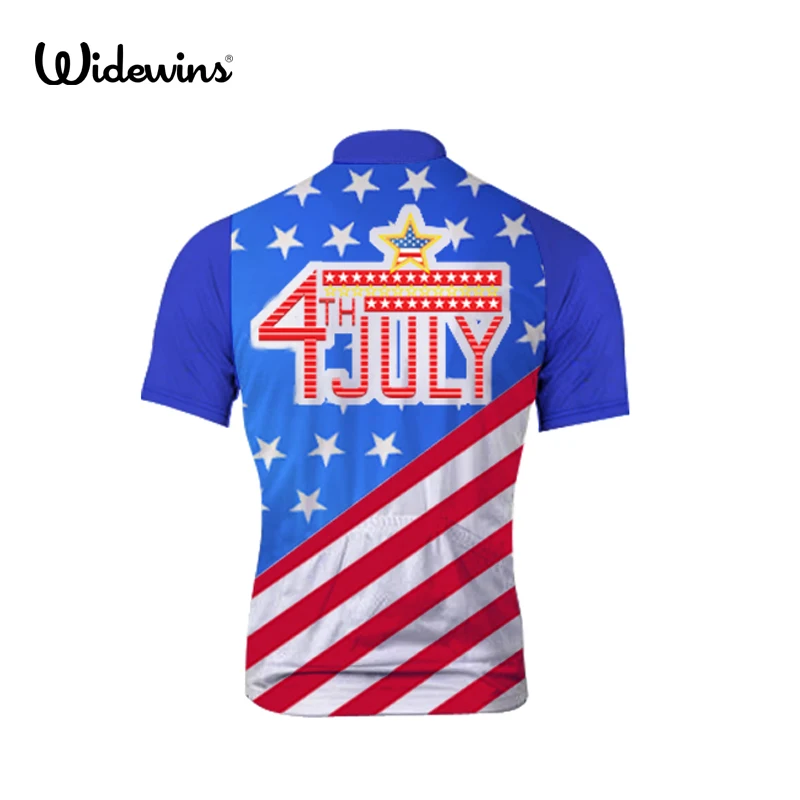 Новинка 2017 Полиэстеровая велосипедная одежда 4 го июля майка Дышащая MTB я Ciclismo Ropa