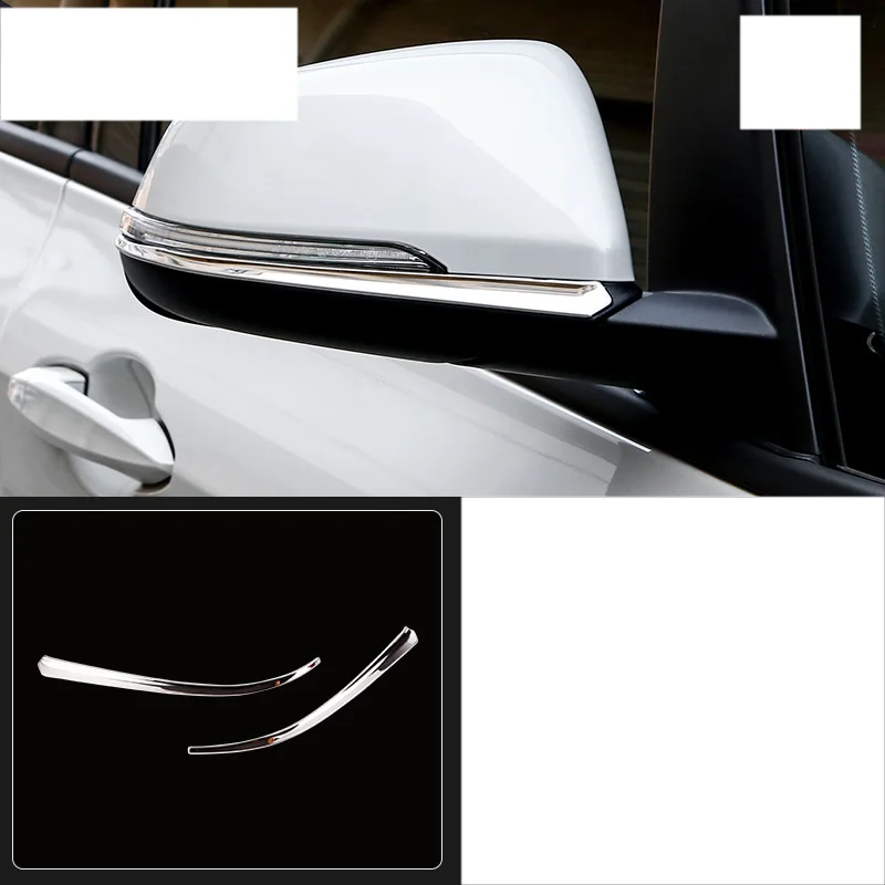 

lsrtw2017 stainless steel car rearview trims for bmw 2 series Active Tourer F45 2015 2016 2017 2018 2019 218i