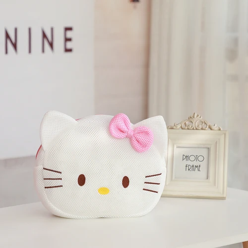 Зеленый Медведь Даффи стеллалу hello kitty моя мелодия Cinnamoroll Luna Cat Rilakkuma ЦУМ Микки, Дональд Дак косметический мешок моющийся мешок для хранения - Цвет: Зеленый