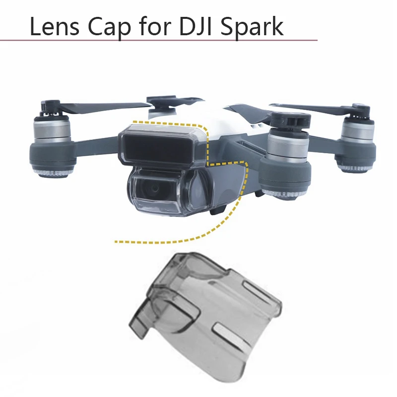 

Camera Lens Cap for DJI Spark Drone Front 3D Sensor System Dust-proof Anti-Shake Gimbal Guard Drone Spare Parts Accessories