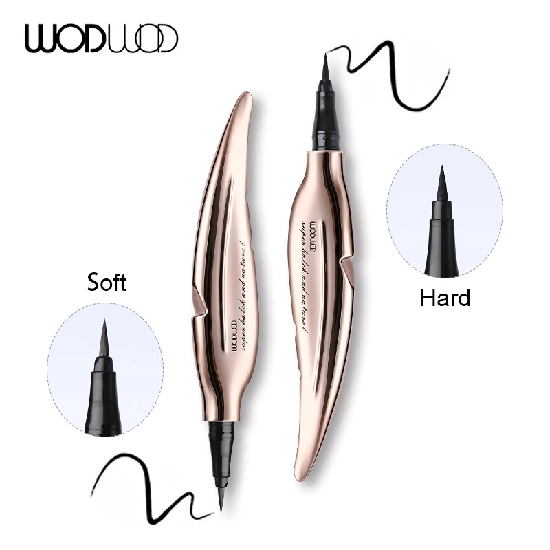 WODWOD абсолютно новый макияж для глаз гипер эффект подводка ручка гладкая жидкая