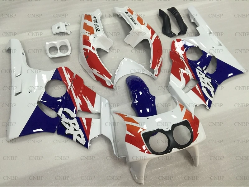 CBR400 RR 1990 1999 MC29 набор для всего тела CBR400RR 90 91 Обтекатели Honda 92 93 белый красные синие