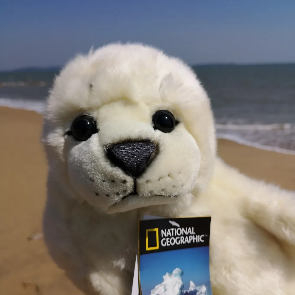 National Geographic плюшевые животные кукла Айсберг уплотнение мягкие игрушки с биркой 15