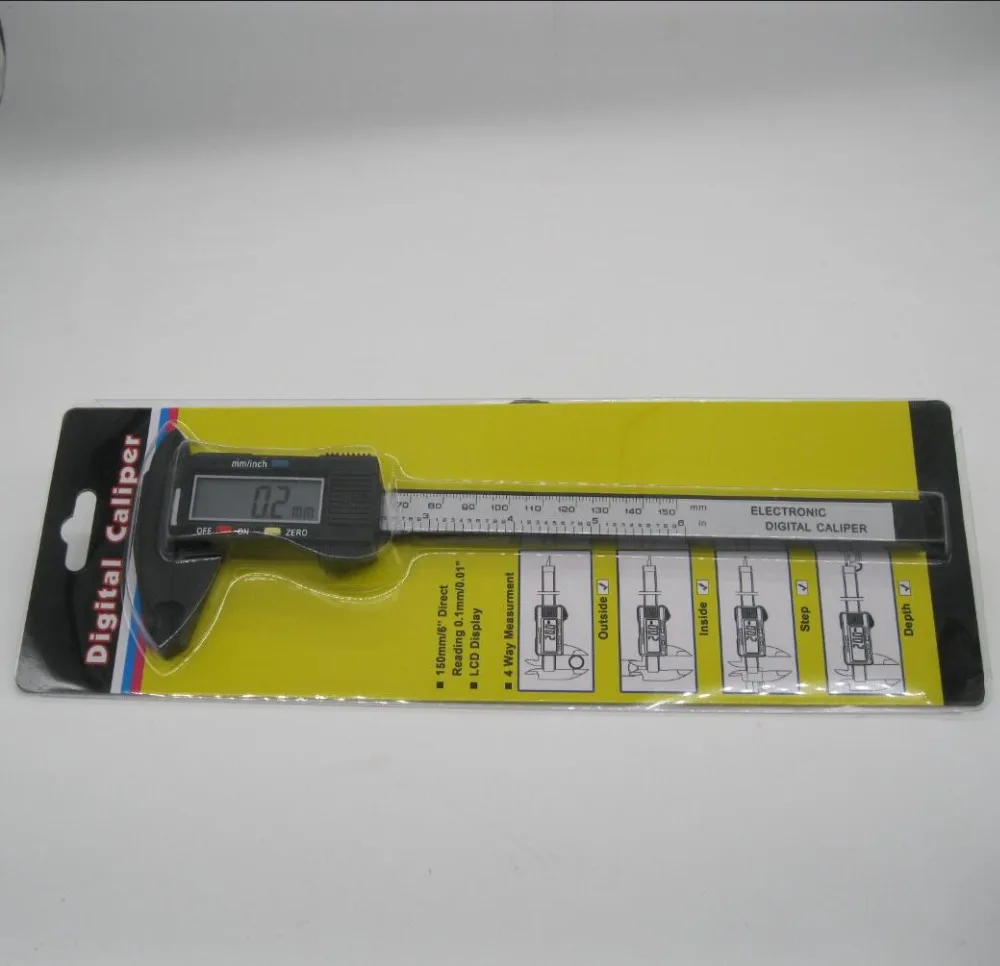 Штангенциркуль цифровой электронный 6 дюймов 150 мм|digital electronic caliper|vernier caliperelectronic