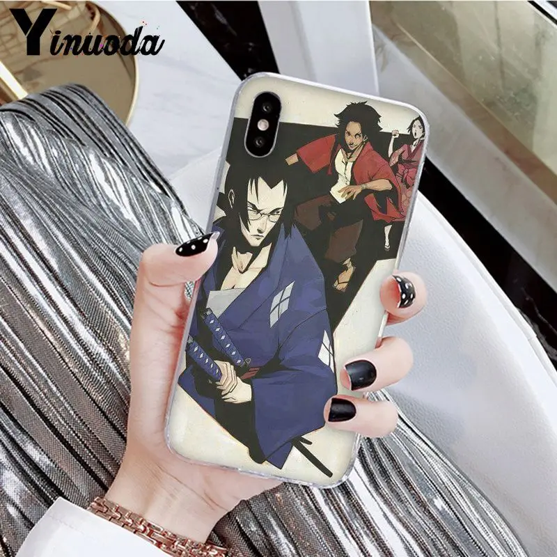 Yinuoda аниме самурай шампло Новинка чехол для телефона Fundas чехол для Apple iPhone 8 7 6 6S Plus X XS MAX 5 5S SE XR чехол