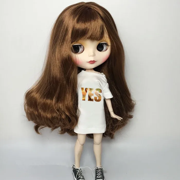 Одежда для куклы Blyth 1/6 модная футболка картонная pullip Momoko licca Барби 1 шт. | Игрушки и