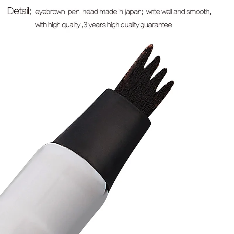 2019 Высококачественная модная ручка для бровей с 4 кончиками долговечный