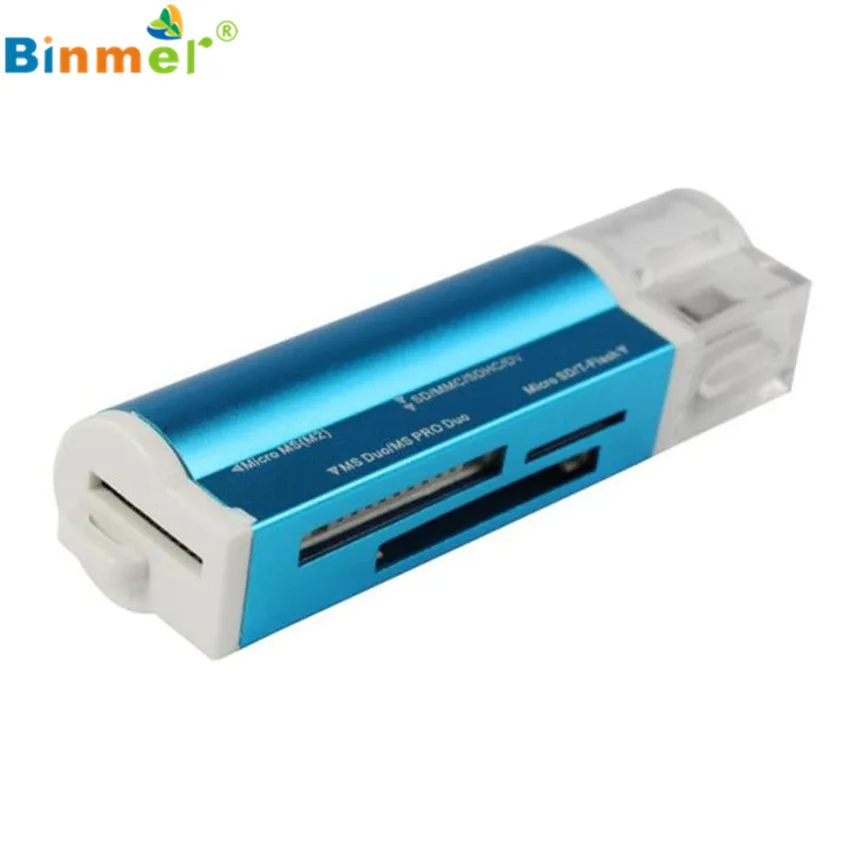 Для Micro SD SDHC TF M2 MMC MS PRO DUO все в 1 USB 2 0 Мульти устройство для чтения карт памяти BU MINI