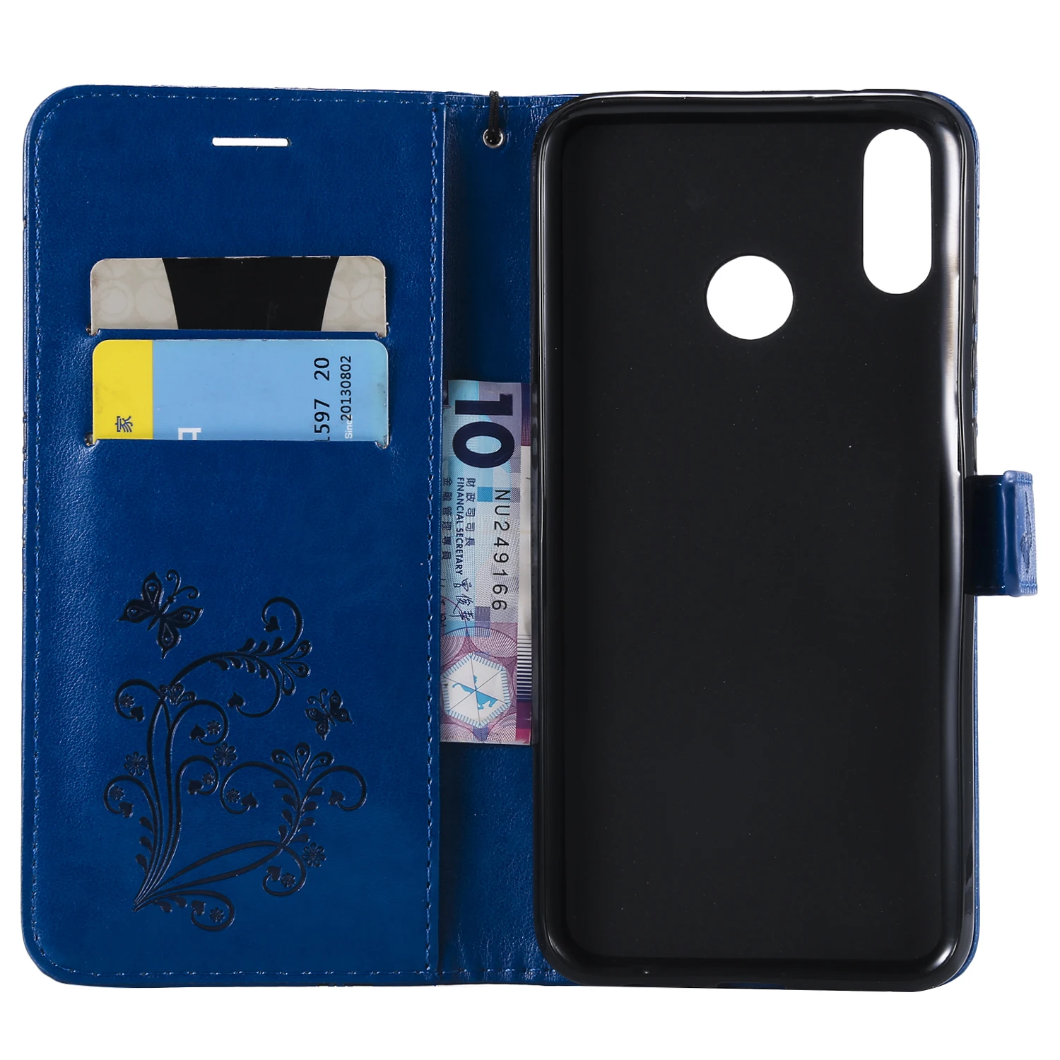 New Butterfly For Huawei P30 PRO Nova 3 Y9 psmat 2019 case Book Style Wallet Flip Leather silicone back cover fundas phone bag | Мобильные
