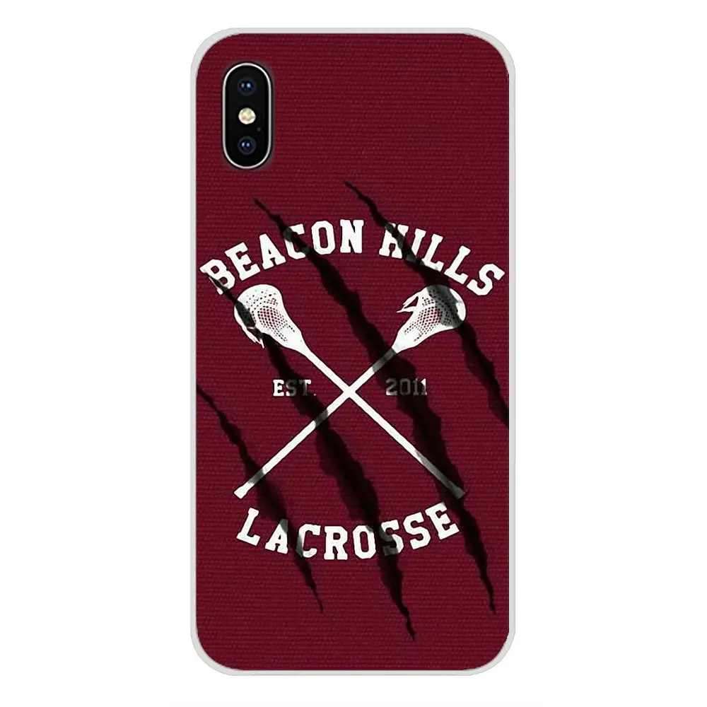 Мягкий чехол для Huawei P8 9 Lite Nova 2i 3i GR3 Y6 Pro Y7 Y8 Y9 Prime 2017 2018 2019 TeenWolf Beacon mouns Lacrosse Teen Wolf Logo |