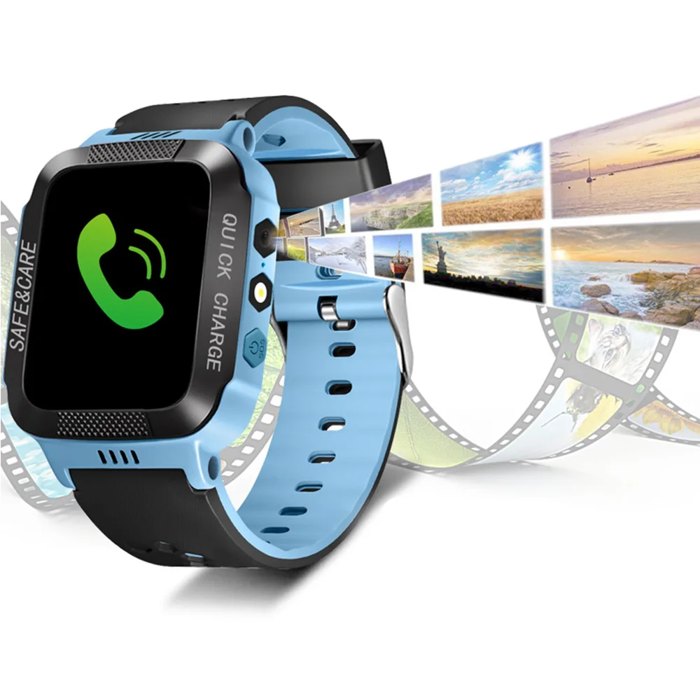 Умные часы Y21 для детей gps защита от потери ребенка Bluetooth Android умный браслет умные