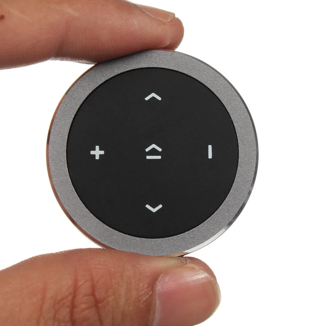 Mayitr 1 шт. беспроводной Bluetooth 3,0 медиа Кнопка Автомобиль Мотоцикл рулевое колесо воспроизведение музыки дистанционное управление для iOS/Android