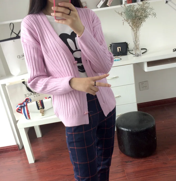 2017 Весна Лето Женщин Свитер Cardians Жилет Вязать Женский Хлопок Мягкий Эластичный