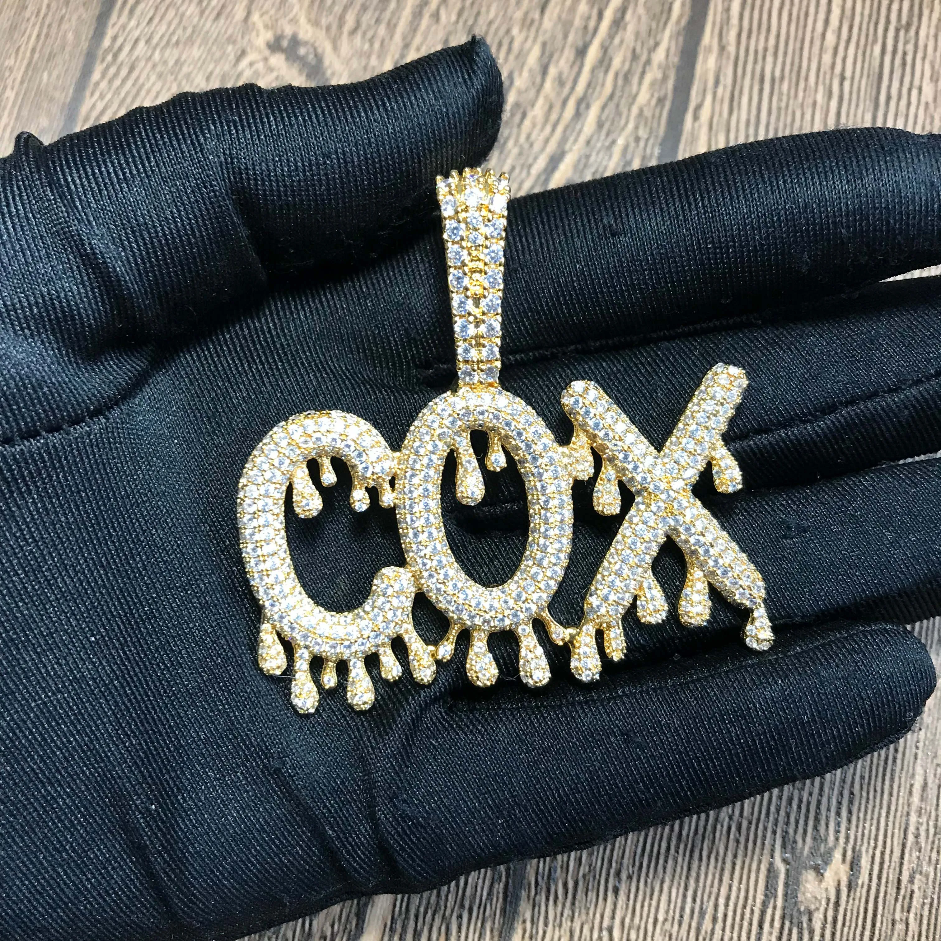 

Hiphop custom pendant personal customization nameplate