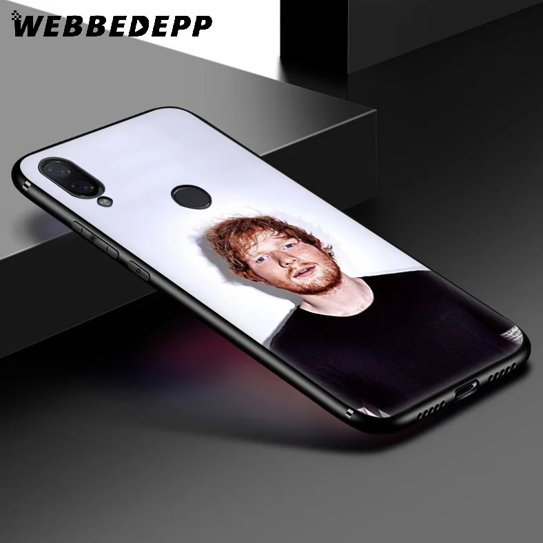 Мягкий чехол WEBBEDEPP Ed Sheeran Singer для Xiaomi Redmi K20 7A 4A 4X 5 5A 6 6A S2 Note 8 4 7 Pro Plus Prime | Мобильные