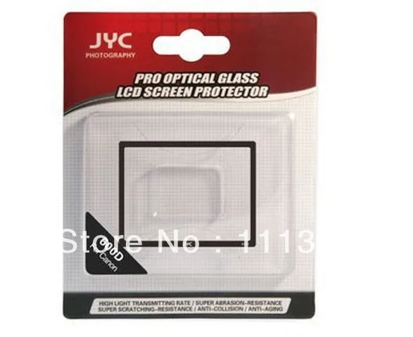 

Tracking number 12PCS/LOT JYC Camera LCD Screen Protector Cover Optical Glass For EF 600D SLR Camera