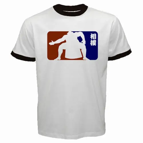 New Sumo Japan Wrestling Kanji Style Design Summer Printed Cotton O Neck Short Sleeve Fit Short-Sleeve T Shirt | Мужская одежда