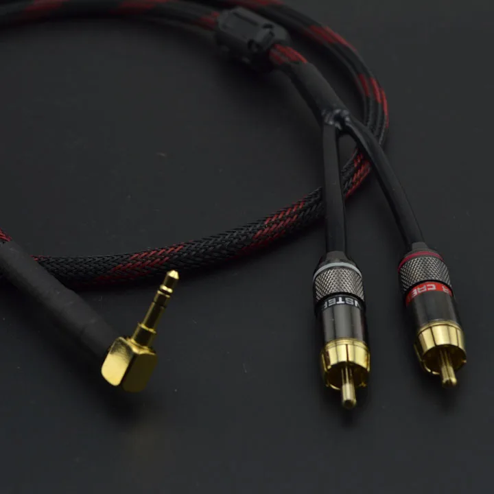 Hi Fi кабель для музыкального зала со штекером 3 5 мм|Усилители мощности| |