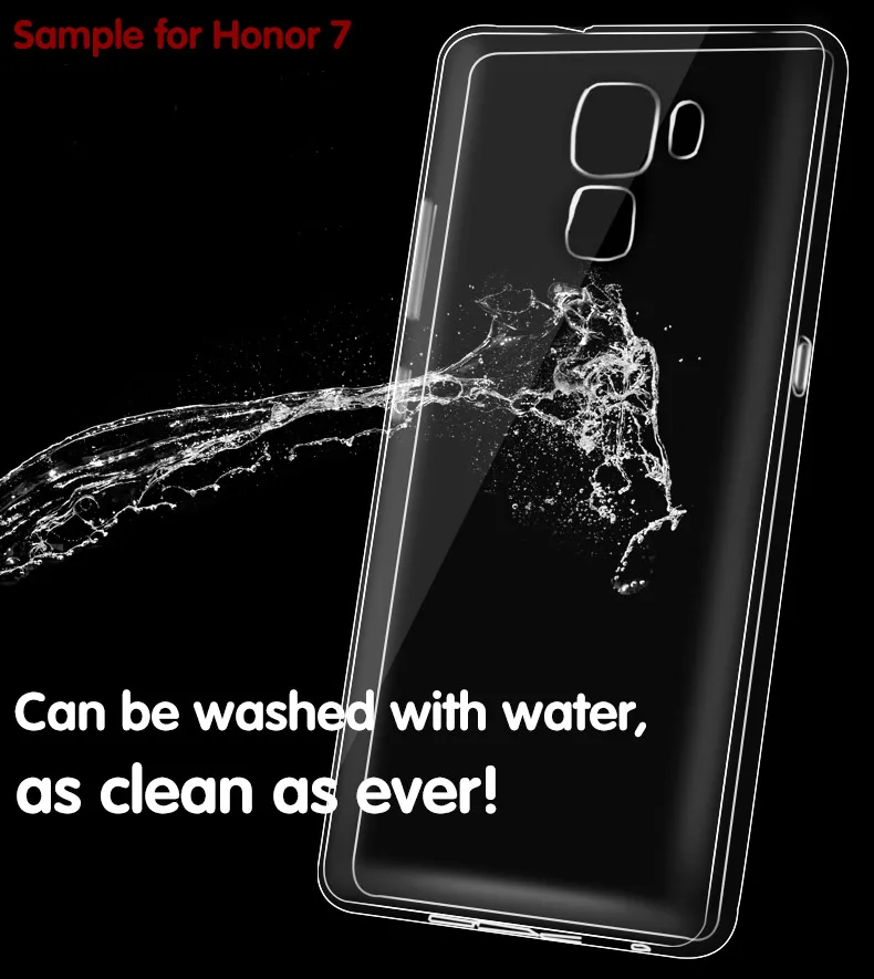 Для huawei honor 4x телефон сумка высокого качества мягкий гель тпу силиконовая