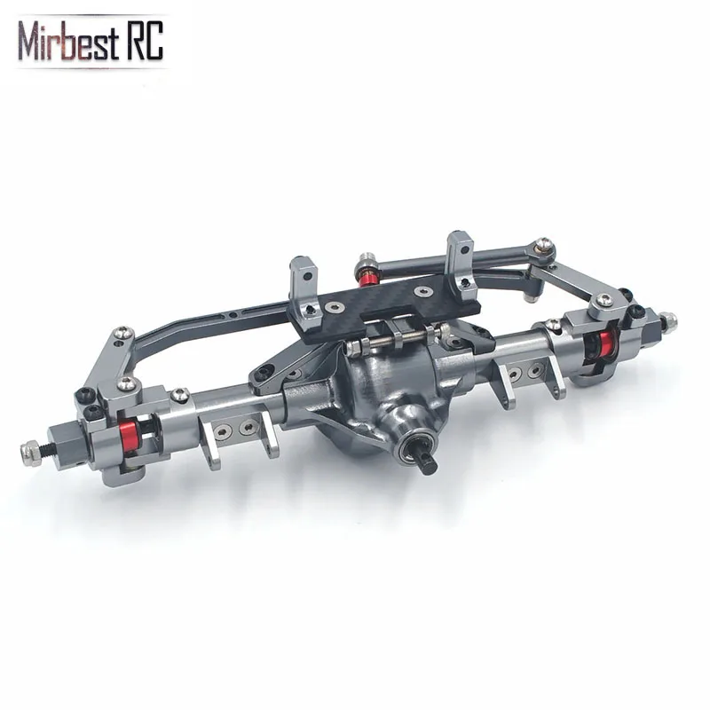 Rc автомобиль полный сплав Передняя и задняя ось с рукояткой CNC механической